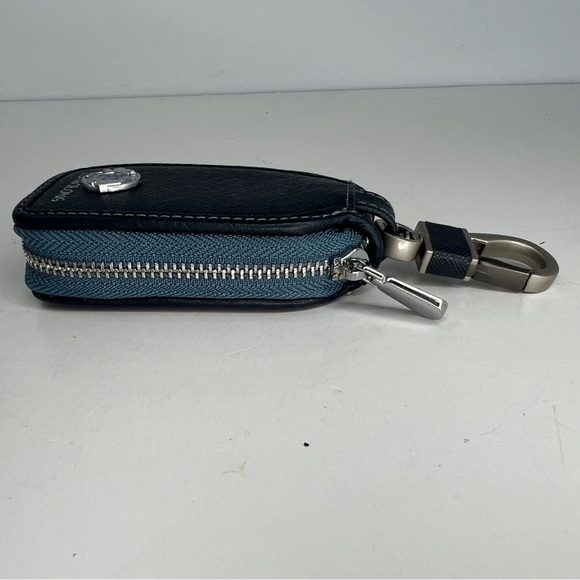 Lion Bolong Car Key Pouch Chain With Zipper Leather Case Black / LIONBOLONG - Picture 5 of 10